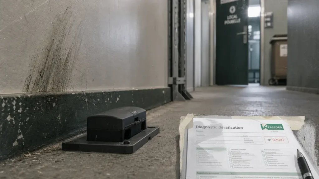 Dératisation à Fresnes : diagnostic avant devis, traitement ciblé et anti-retour