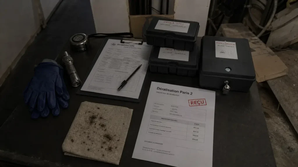 Dératisation Paris 2 : intervention rapide, Certibiocide et traitement des caves aux bureaux