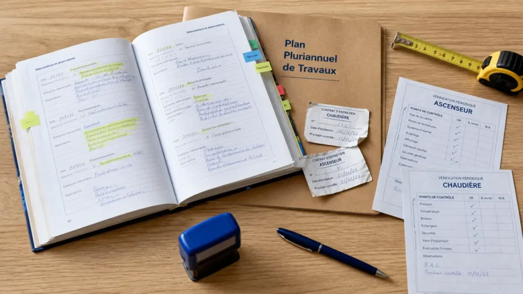 Entretien de copropriété : obligations, carnet de suivi et gestion technique