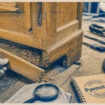 Pyemotes : inspection sous une plinthe, indices visibles