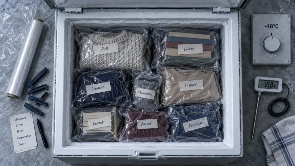 Punaises de lit et traitement par le froid : efficace sur les objets, insuffisant pour une chambre infestée