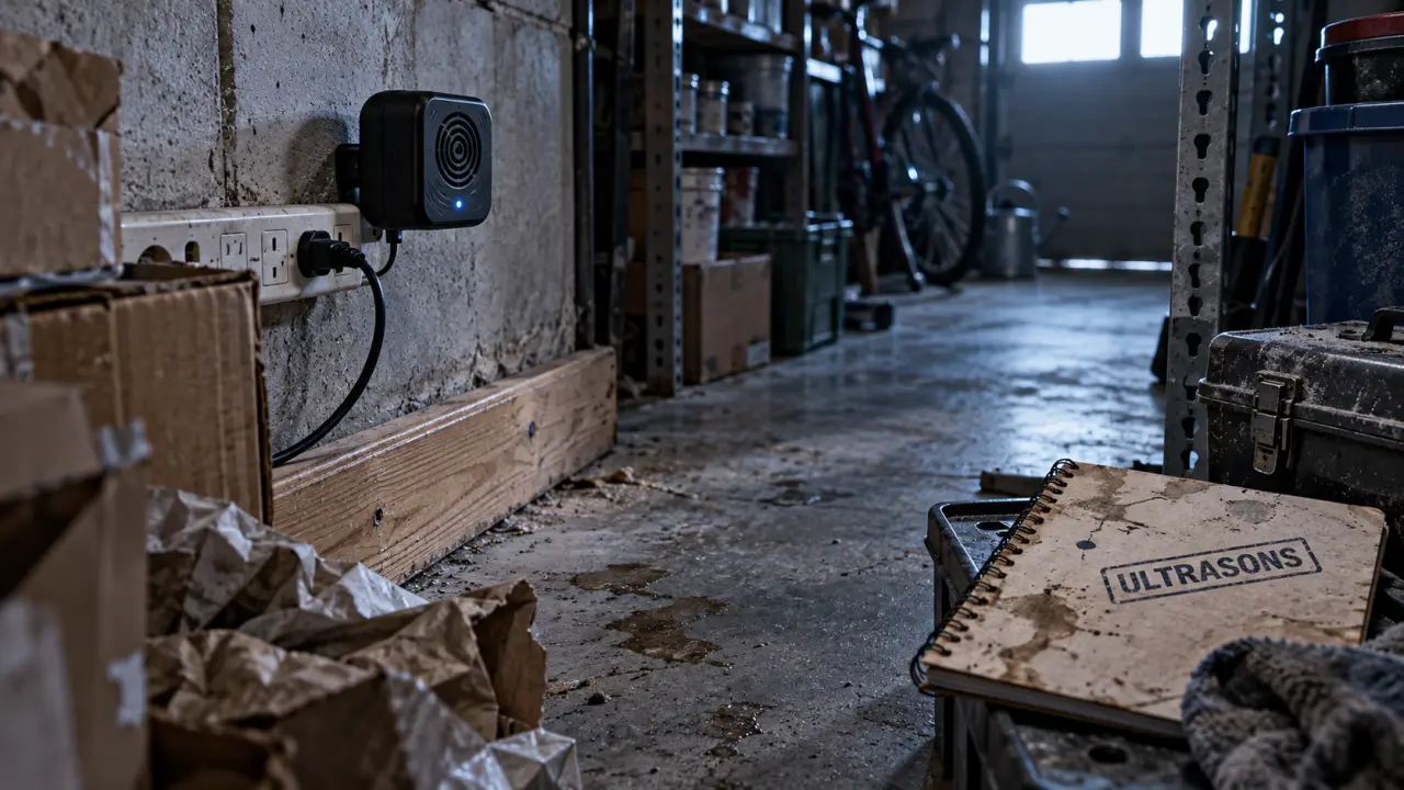 Efficacite ultrason souris : boîtier ultrasonique anti-souris au garage