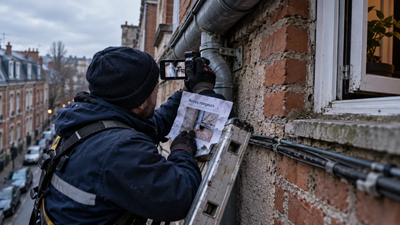 Est ce que les rats grimpent aux murs : accès et protections sur façade