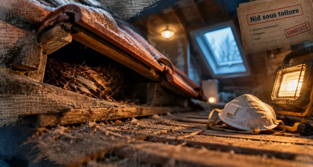 Un nid de guêpes sous toiture peut envahir la maison : les erreurs à éviter