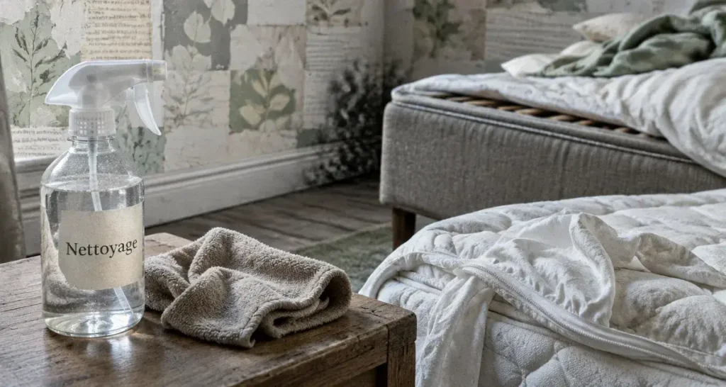 Le vinaigre blanc contre les punaises de lit : utile pour nettoyer, insuffisant pour éradiquer